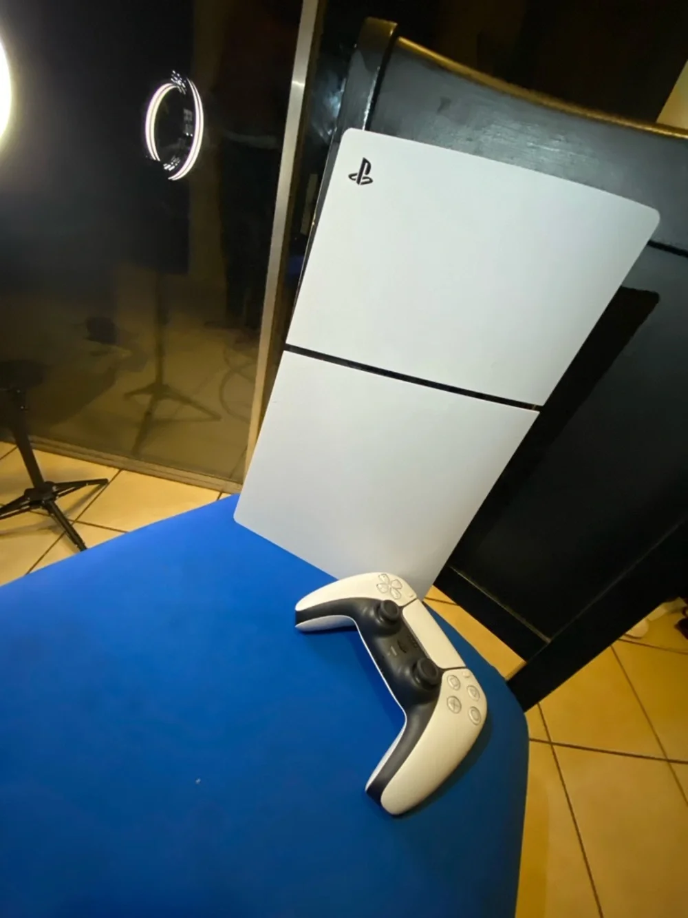 Sony PlayStation 5 Console with White DualSense Controller